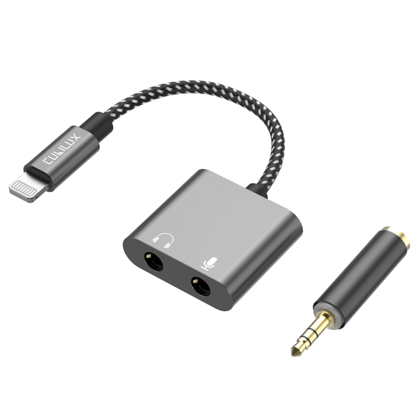 Amazon.co.jp: Cubilux Lightning マイク イヤホン 分岐